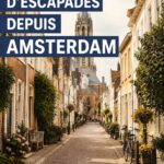 Un paysage printanier près d'Amsterdam, invitant à l'évasion.
