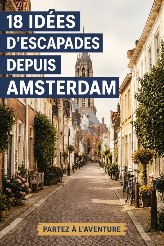 Un paysage printanier près d'Amsterdam, invitant à l'évasion.