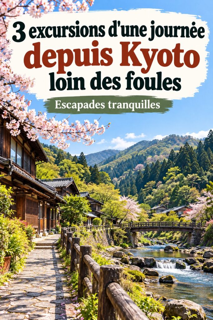 Trois destinations magiques à explorer autour de Kyoto