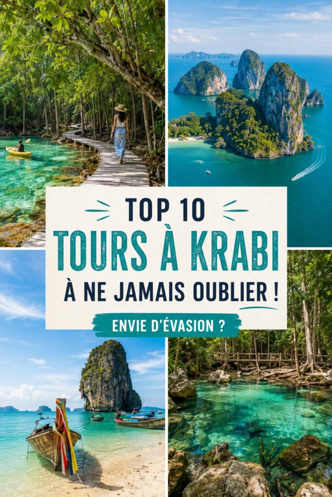 Excursion à Krabi avec vue sur les îles