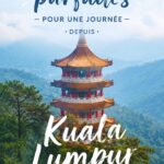 Vue panoramique d'une excursion dans la nature près de Kuala Lumpur