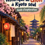 Vue historique de Gion à Kyoto, quartier célèbre pour ses traditions