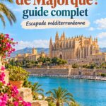 Vue panoramique de Palma de Majorque avec la mer Méditerranée en arrière-plan