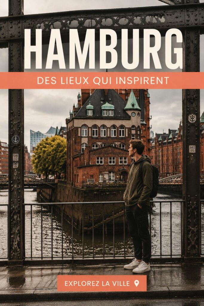 Vue panoramique du port de Hambourg, un lieu emblématique à photographier