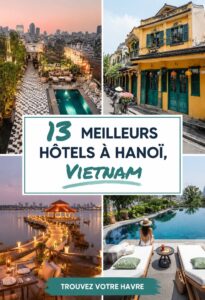 Hôtel moderne à Hanoi avec une décoration typique vietnamienne