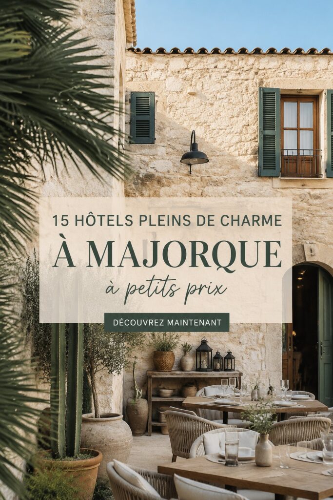 Un bel hôtel à Majorque avec vue sur la mer
