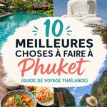 Plage de Phuket avec ses eaux claires et son sable fin, promesse d'évasion et de détente.
