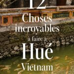 Vue panoramique de la Cité Impériale à Hue, Vietnam