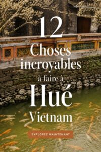 Vue panoramique de la Cité Impériale à Hue, Vietnam