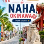 Vue panoramique du Château de Shuri à Naha, Okinawa.