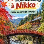 Vue panoramique des temples de Nikko entourés de nature luxuriante.