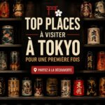 Vue panoramique de la ville de Tokyo avec la Tour de Tokyo en arrière-plan.