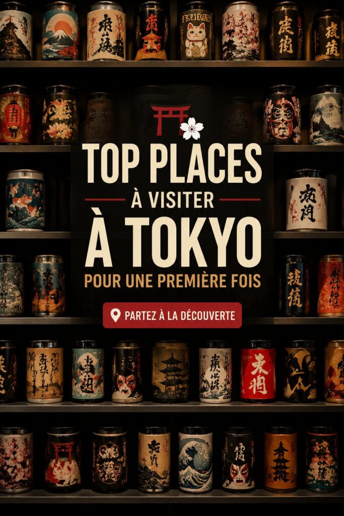 Vue panoramique de la ville de Tokyo avec la Tour de Tokyo en arrière-plan.
