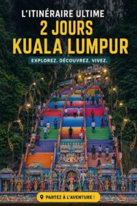Vue des Tours Petronas illuminées à Kuala Lumpur, symbole emblématique de la ville