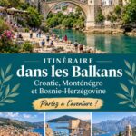 Scène pittoresque de la côte dalmate en Croatie