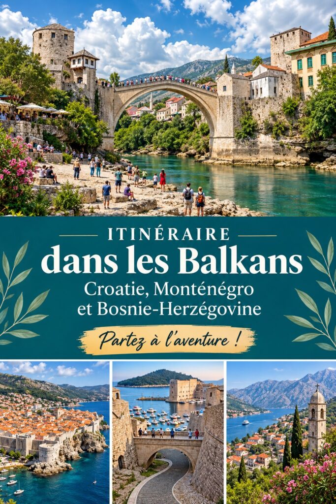 Scène pittoresque de la côte dalmate en Croatie