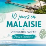 Un paysage malaisien époustouflant avec des îles, des plages et des montagnes