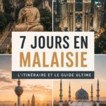 Un panorama de la Malaisie, mettant en avant ses paysages diversifiés, idéal pour un voyage. Itinéraire de 7 jours en Malaisie.