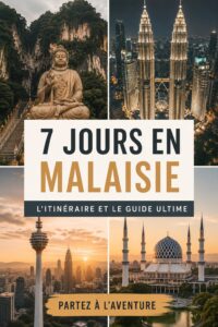 Un panorama de la Malaisie, mettant en avant ses paysages diversifiés, idéal pour un voyage. Itinéraire de 7 jours en Malaisie.