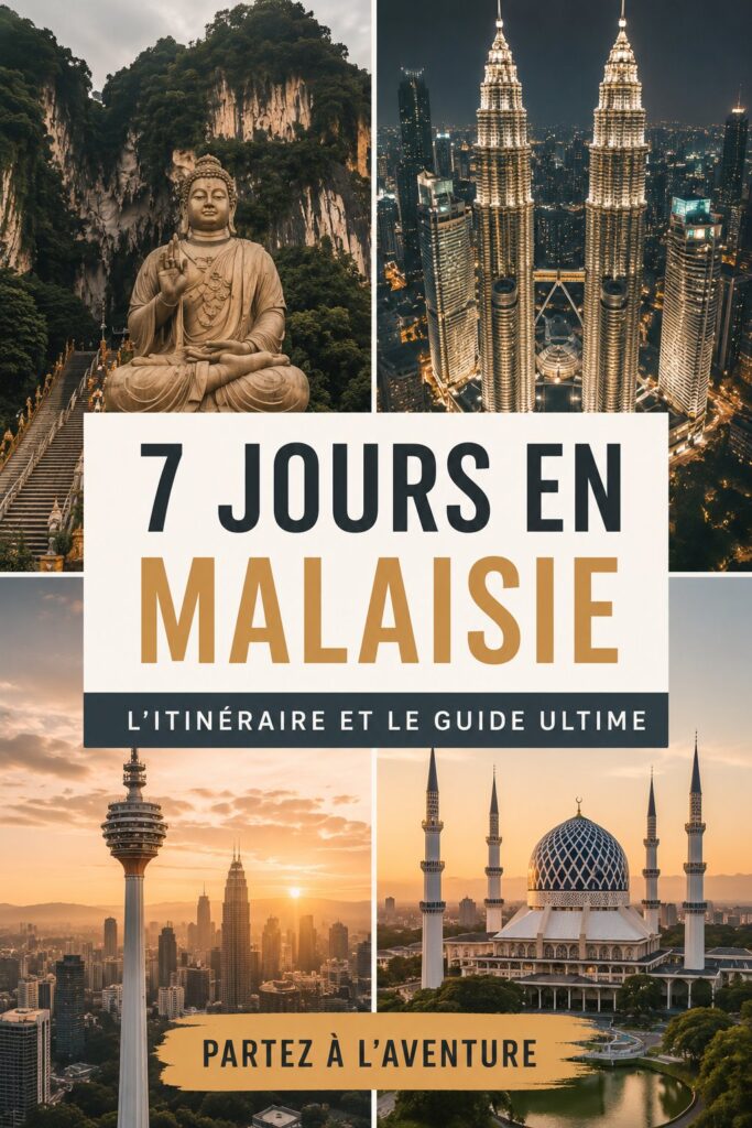 Un panorama de la Malaisie, mettant en avant ses paysages diversifiés, idéal pour un voyage. Itinéraire de 7 jours en Malaisie.