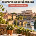Vue emblématique du Colisée de Rome, incontournable lors d'un itinéraire de 3 jours.