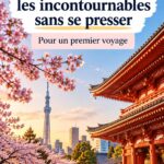 Vue panoramique de Tokyo avec ses gratte-ciels et jardins, illustrant un séjour de 2 jours.