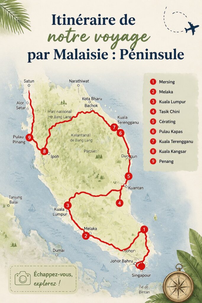 Voyage en Malaisie : paysage urbain de Kuala Lumpur