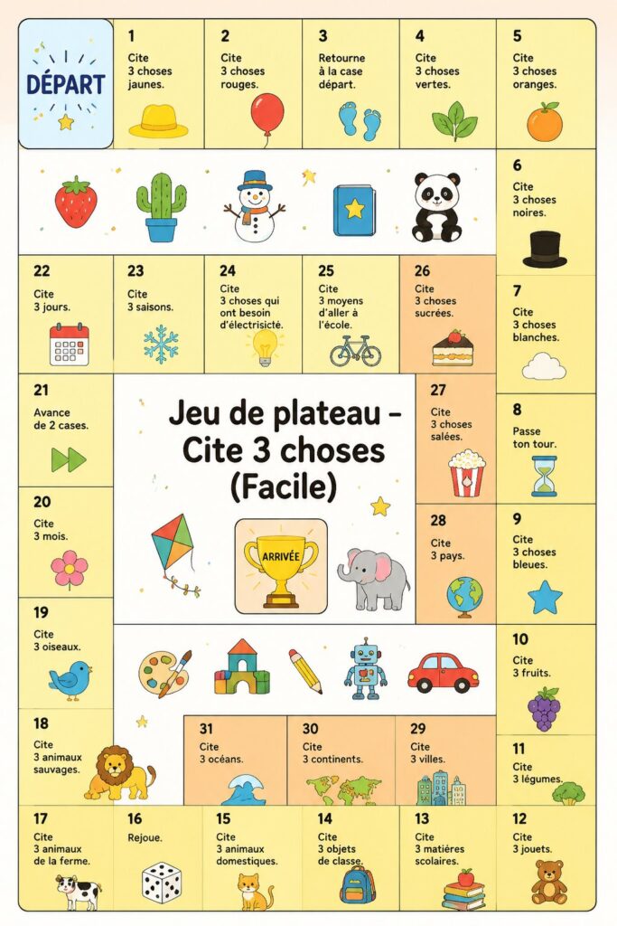 Groupe de personnes jouant à un jeu de société amusant lors d'une soirée