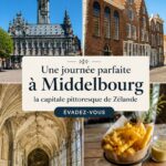 Vue panoramique de Middelbourg avec ses canaux et son architecture typique