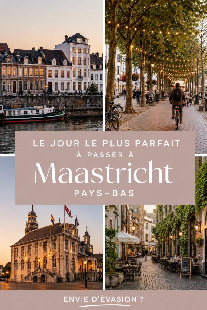 Vue pittoresque de Maastricht avec ses bâtiments historiques
