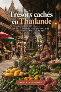 Plage secrète en Thaïlande, eaux turquoise et sable fin