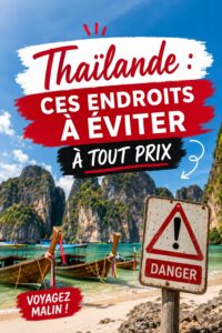 Plage paradisiaque en Thaïlande, hors des sentiers battus.