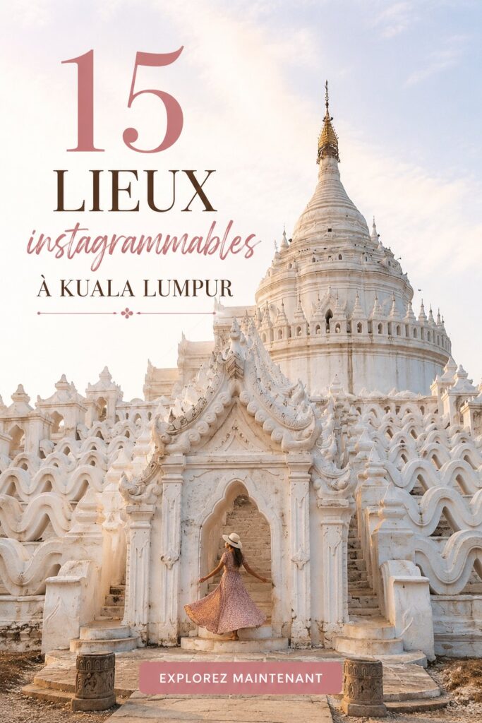 Visite de Kuala Lumpur montrant des lieux emblématiques et photogéniques
