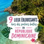 Vue panoramique d'un lieu caché en République dominicaine, entouré de nature luxuriante.