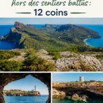 Paysage pittoresque de Majorque avec des criques et des montagnes