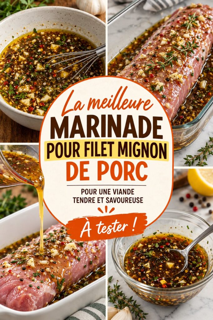 Un filet mignon mariné, grillé et prêt à être servi avec des légumes.