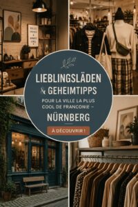 Vue d'un café pittoresque à Nuremberg avec une atmosphère conviviale