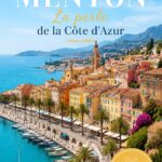Vue panoramique de Menton et de ses plages sur la Côte d'Azur