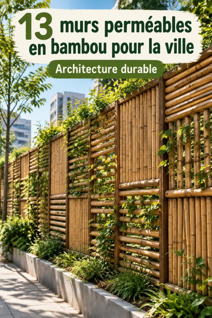 Pavillon urbain en bambou à Kuala Lumpur, Malaisie, illustrant l'architecture moderne et durable.
