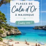 Plage de Cala d'Or avec sable doré et eaux turquoise