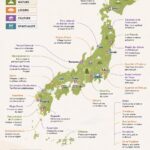 Vue du Mont Fuji entouré de cerisiers en fleurs, un paysage emblématique du Japon.