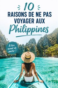 Un paysage naturel des Philippines, malgré ses attraits, montre des signes de dégradation.