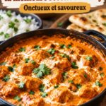 Butter chicken malais avec riz parfumé