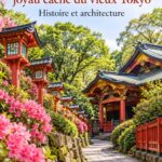 Sanctuaire Nezu à Tokyo, un trésor caché illustrant l'architecture traditionnelle japonaise.