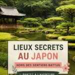 Paysage de montagne isolé au Japon, révélant des trésors cachés