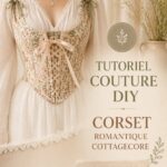 Tutoriel couture pour un corset cottagecore romantique
