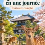 Un majestueux temple à Nara, symbole du patrimoine culturel japonais.