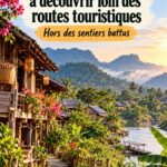 Un petit village authentique en Thaïlande, loin des circuits touristiques.