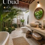 Villa luxueuse à Ubud entourée de nature verdoyante