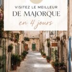 Vue panoramique des plages de Majorque, un espace idyllique à explorer pendant 4 jours